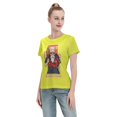 thumbnail image 4 of T-Shirt Basique à Manches Courtes pour Femmes Dragon Ball Fée Tortue, 4 of 6