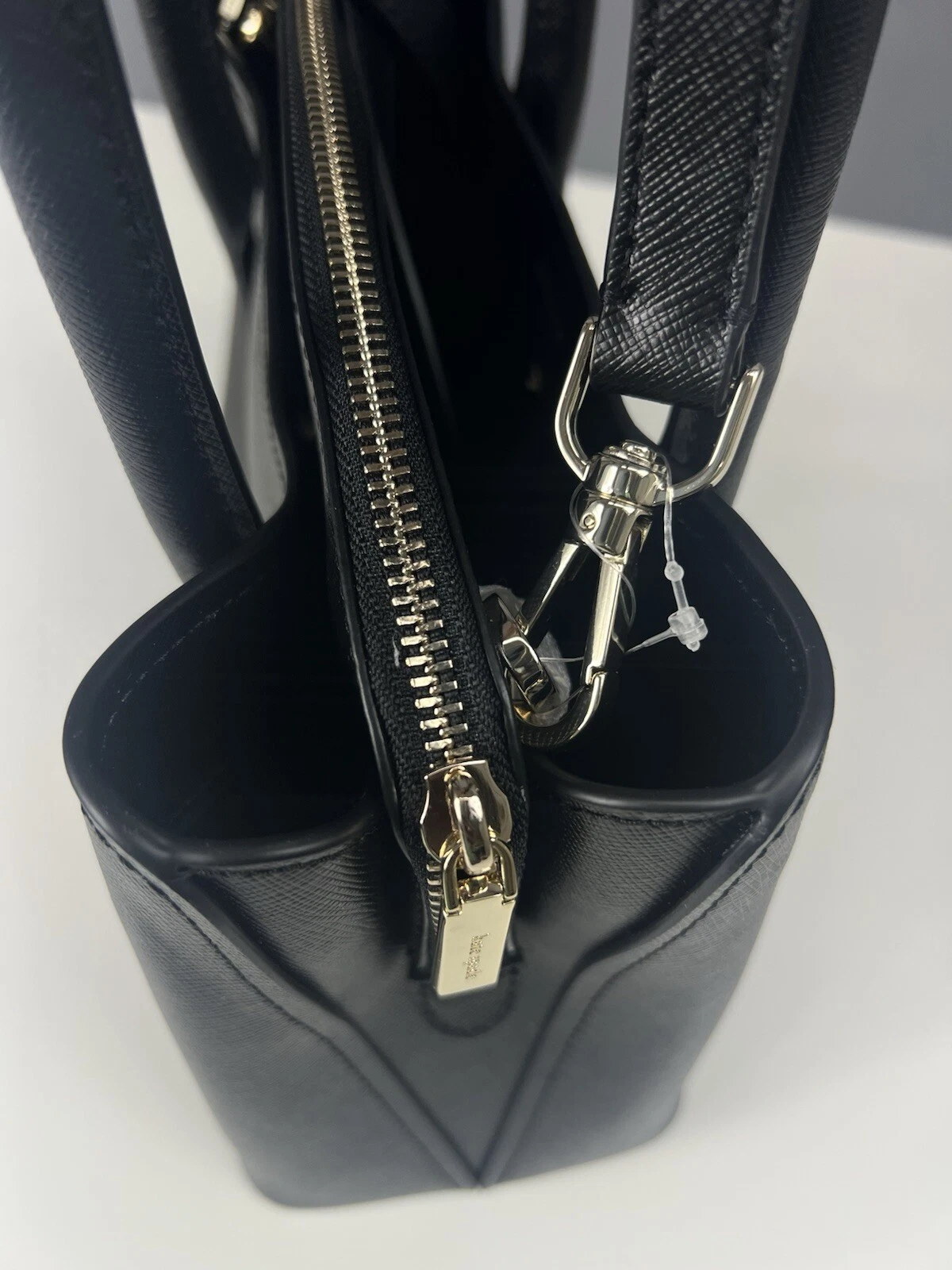 Kate Spade Rory Medium Black Saffiano Leather Satchel