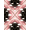 Pink Black White Gold, Pattern 9, variant on ODIKA 8'x10' Washable Area Rug Abstract With Modern Gold Veined Border Accents Marble Gradient Refined for Living Room, Under Sectional, Family , Durable, Non-Slip