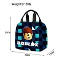 thumbnail image 2 of Mochila escolar Roblox de 3 piezas con lonchera y bolsa para lápices, 2 of 3