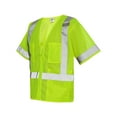 thumbnail image 2 of Ml Kishigo B87329171 Class 3 Economy Vest, Lime - 5XL, 2 of 5