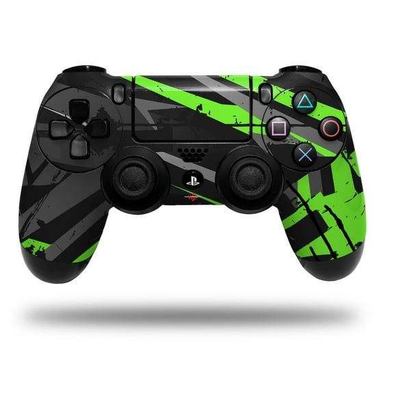 Skin for Sony PS4 Dualshock Controller PlayStation 4 Original Slim and Pro Baja 0014 Neon Green (CONTROLLER NOT INCLUDED)