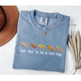 thumbnail image 2 of Bad Day to Be a Hot Dog Shirt, Funny Hot Dog Graphic Tee, Comfort Colors T-Shirt, Foodie Gift Unisex, 2 of 6