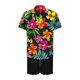 thumbnail image 3 of Mens Camisas de Manga Larga Casual Elegante Cuadrado Girar Hacia Abajo Cuello Botón Blusa, Verano de Spandex, 3 of 5