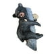 thumbnail image 1 of Billuyoard Escultura de oso de resina Natural negra, decoración para jardín o patio, línea suave, cachorro de oso, siesta en casa Decoración del hogar, 1 of 6