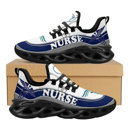 

Double Snake Cane Printed Blue Lines Summer Comfortable Breathable Elevation Sneakers Fashion Simple Soft Flat Shoes