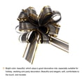 thumbnail image 4 of 20pcs 6 Inch Large Pull Bow Gift Wrapping Bows Ribbon Organza Black for Wedding Baskets Presents Christmas, 4 of 6
