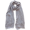 thumbnail image 1 of Verona Collection Womens Reversible Scarf, Grey, One Size, 1 of 1