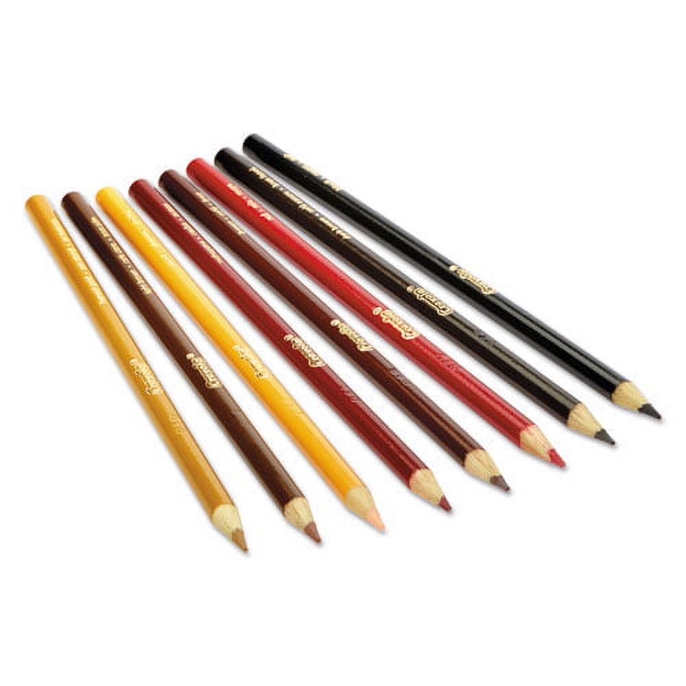 Crayola Multicultural Colored Pencils, Assorted Skin Tones, Set of 8 - image 4 of 6