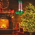 thumbnail image 2 of De Piernas De Elfo De Papá Noel, Decoración De Árbol De Navidad, Colgante De Pies De Piernas De Elfo De Papá Noel Para Puertas, Paredes O Maletero De Coche Eigraketly HA043211-01, 2 of 6