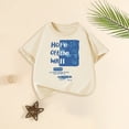 thumbnail image 2 of Staki Boy's Graphic Tees Short Sleeve Crew Neck Summer Trendy T-Shirts Clothes for Teen Boys Toddler Boy T Shirts,3-4 Years, 2 of 4
