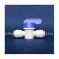 thumbnail image 2 of Diameter Ball Valve Quick Connect Fitting 1/4 X 1/4 Inch Od Valve Water System (package 10), 2 of 5
