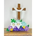 thumbnail image 3 of THE MANTEL SERIES™ | MerryStockings He is Risen Easter Cross, 3 of 4