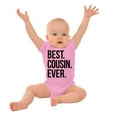 thumbnail image 3 of Best Cousin Ever Family Relatives Romper Boys or Girls Infant Baby Brisco Brands 18M, 3 of 6