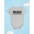 thumbnail image 3 of Milk Connoisseur Bodysuit Infant -Smartprints Designs,  Newborn, 3 of 4