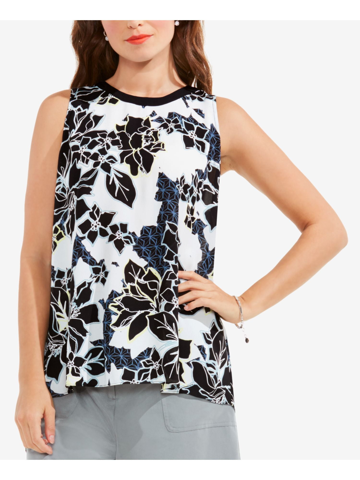 vince camuto tunic tops