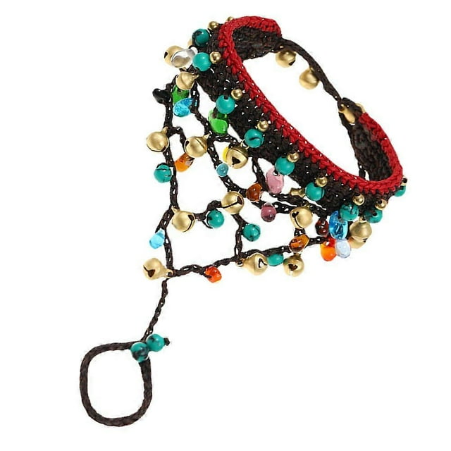 Here's a polished and engaging product description based on your input:\n\n \n\n**1pc Bohemian Integrated Bracelet – Braided Wrist Chain with Delicate