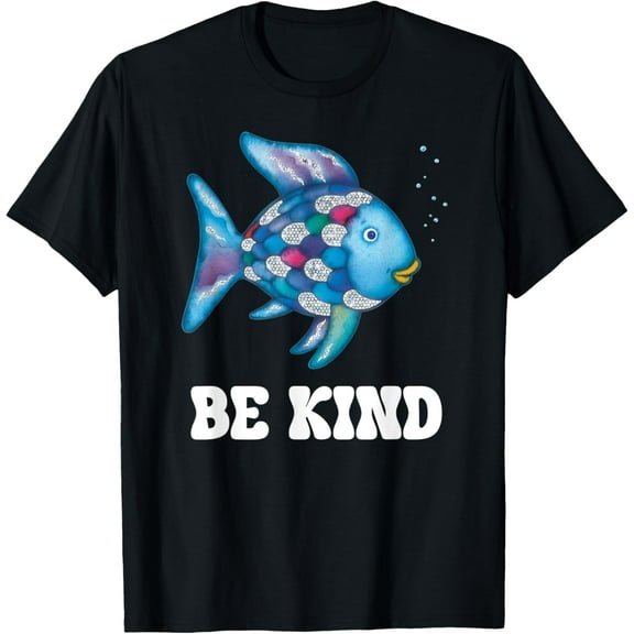 Be Kind Rainbow Fish Teacher Life Teaching Back To School T-Shirt Shirts
