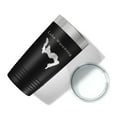 thumbnail image 5 of Lake Waramaug Map Tumbler Travel Mug Insulated Laser Engraved Coffee Cup Connecticut 20 oz Black, 5 of 5