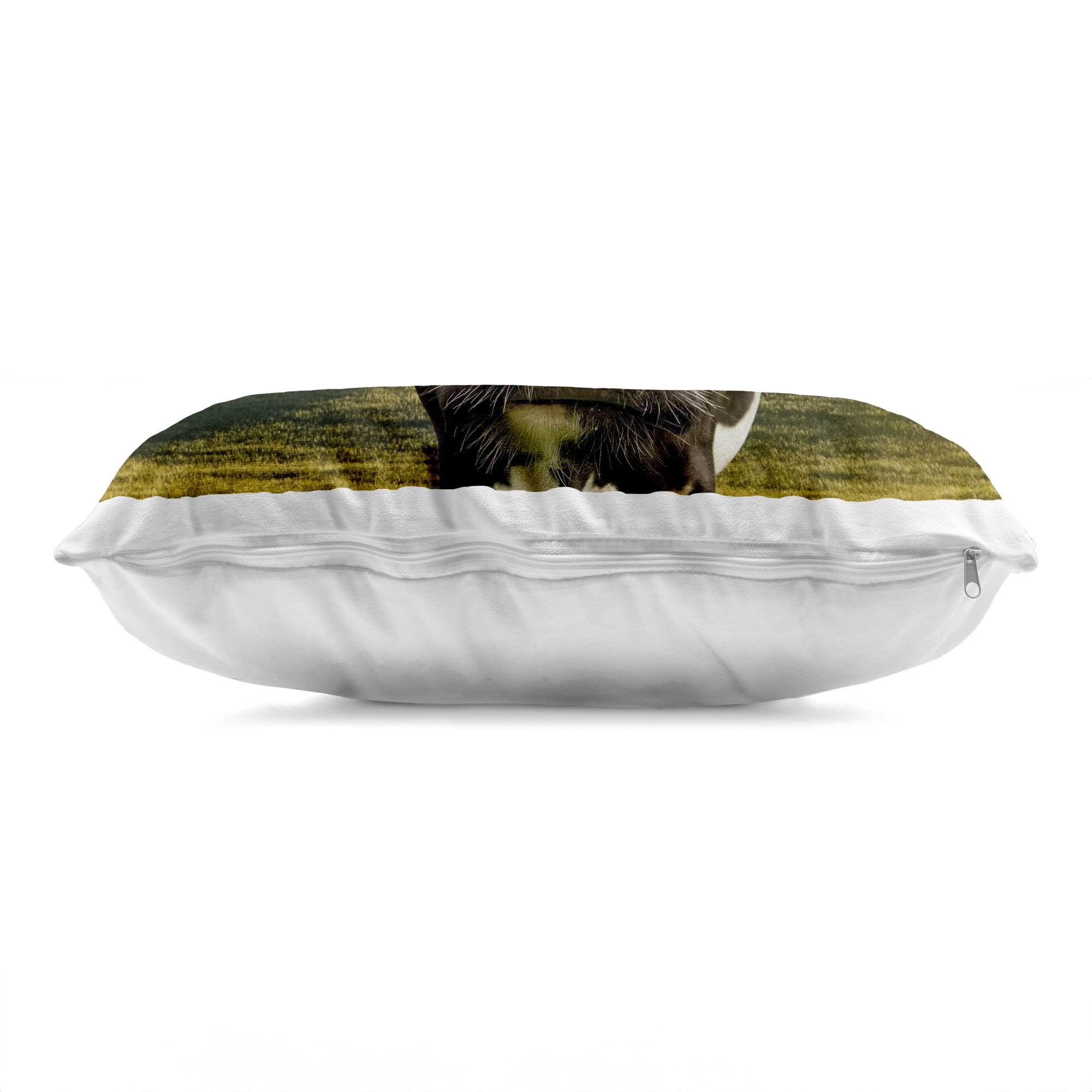 Stupell Industries Farm Cow with Curved Horns Decorative Printed Throw Pillow, design by Marcus Prime