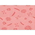 thumbnail image 1 of Ahgly Company Indoor Rectangle Patterned Pastel Pink Area Rugs, 2' x 5', 1 of 6