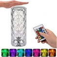 thumbnail image 4 of Jiaeri USB LED Night Light with Remote Control, Crystal Rose Table Lamp for Bedroom, Dimmable 16 Color Changing Lamp, Eye Protection Bedside Lamp for Living Room, Dining Room, Bar Decor, 4 of 8