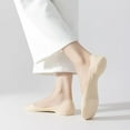 thumbnail image 7 of 6 Pair Ultra Low Cut Invisible Womens No Show Socks With Padding For Flats Loafer, Size 5-10, 7 of 7