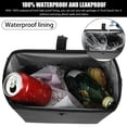 thumbnail image 3 of Car Trash Can  Hanging Car Bin Foldable Car Trash Bag Waterproof Garbage Bin Storage Box For Car Suv Truck Minivan Auto Black, 3 of 7