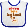 thumbnail image 3 of Inktastic Jack Russell Terrier Dog Gifts Boys or Girls Baby Bib, 3 of 4