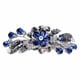thumbnail image 1 of Pinza de pelo para boda con pedrería, pasadores de cristal CZ, pasador de cristal morado, pasador de pelo CZ, adornos decorativos para la cabeza, tocados de boda con cristal, 1 of 2