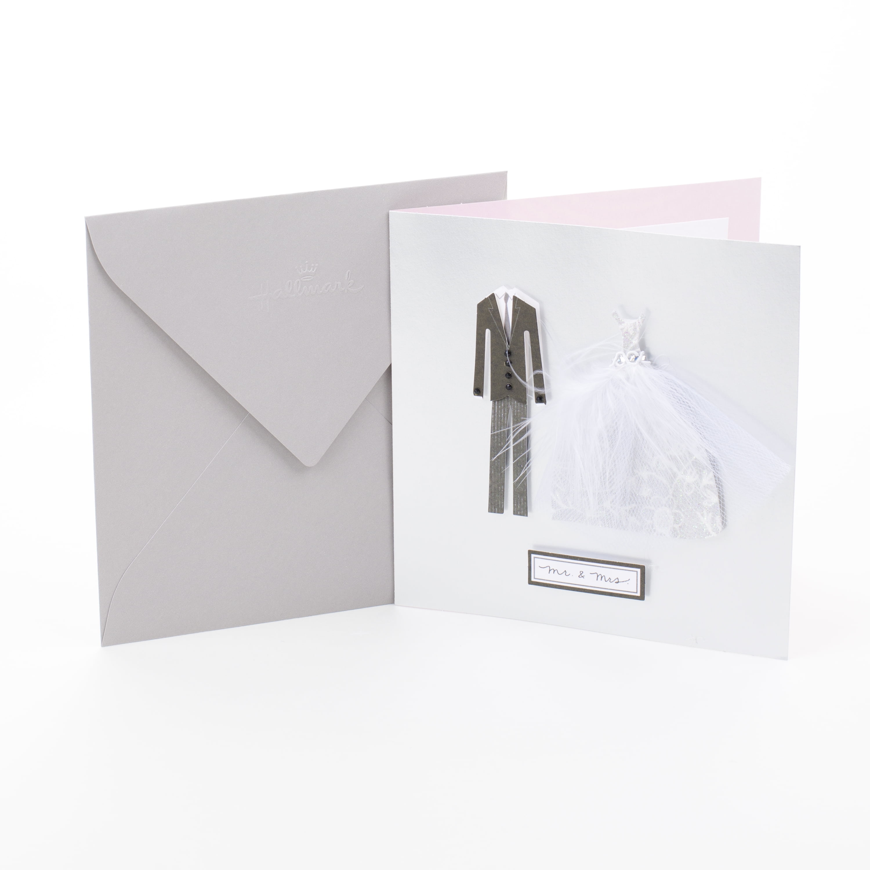 Hallmark Signature Wedding Greeting Card (Mr. and Mrs.)