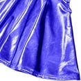 thumbnail image 5 of Baqcunre Womens Sequin Skirt Sparkly Skirt for Women Ruffle Skirt Glitter Skirt Shiny Skirt Pleated Skirt One Pack Blue L, 5 of 7