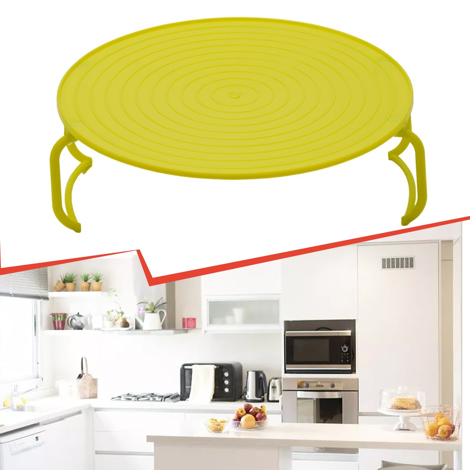 Duqulle Empileur d'assiettes Double pour Micro-Ondes,Plateau Vapeur Pliable | Support de Plateau de Cuisson à la Vapeur pour empileur de plaques de Four Polyvalent avec poignées Flexibles pour Duqulle Empileur d'assiettes Double pour Micro-Ondes,Plateau Vapeur Pliable | Support de Plateau de Cuisson à la Vapeur pour empileur de plaques de Four Polyvalent avec poignées Flexibles pour