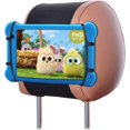 thumbnail image 1 of Soporte para reposacabezas de coche, ajuste de ángulo, soporte para tableta para asiento trasero de coche con red de soporte de silicona suave para Ipad/tabletas de 7-10,5 pulgadas, 1 of 5