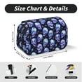 thumbnail image 5 of Sikiie crystal Skull Print Flip Double-layer Pencil Case, All-purpose Stationery Bag for Study and Office, Zipper Design, Unisex, 5 of 7