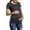 Gray, variant on Women Summer Short Sleeve Maternity Nursing Shirt Breastfeeding Top Blouse T-Shirts (L, Black)