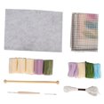 thumbnail image 2 of Latch Hook Kits, DIY Portable Coaster Hook Kit Lightweight  For Home For Kids, 2 of 8