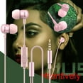 thumbnail image 4 of In Ear Wired Headphones with Microphone and Subwoofer for Mobile Phones TPE Cable Comfortable, 4 of 6