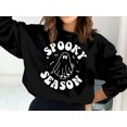 thumbnail image 4 of Spooky Season Sweatshirt, Halloween Sweatshirt, Halloween Shirt for Women, Halloween Crewneck, 4 of 8