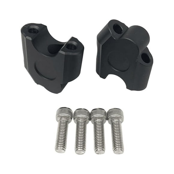 Soidarity 2 piezas de motocicleta todoterreno de aluminio resistente para un rendimiento confiable que hace que el proceso de conducción sea Bicicletas eléctricas Negro 1