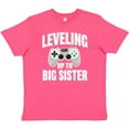 thumbnail image 3 of Inktastic Leveling Up to Big Sister Youth T-Shirt, 3 of 5