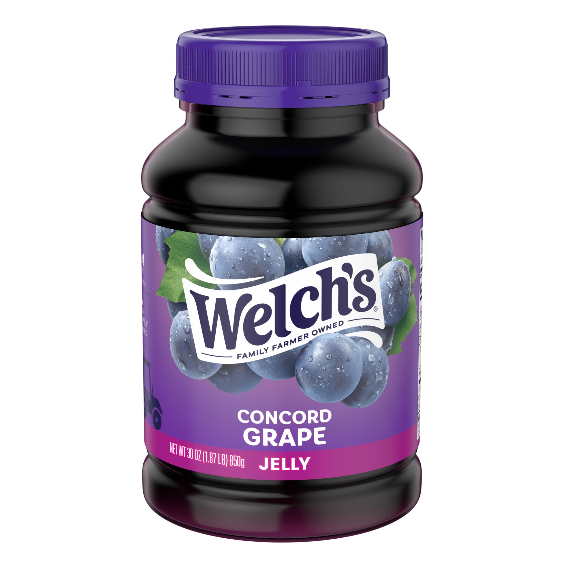 (12 pack) Welch's Concord Grape Jelly, 30 oz Jar