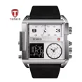 thumbnail image 4 of Reloj Impermeable For Hombre Con Correa Cuadrada Grande, 4 of 7