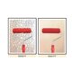 thumbnail image 2 of Set 2pcs 7 "en Relieve Pintura Rodillo Herramienta de Pared de Bricoje Decoración 2 # SM SunniMix Patrón de rodillo de pintura, 2 of 5
