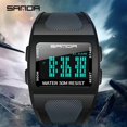 thumbnail image 2 of EXPLOJOY Modern Digital Watch – Korean-Inspired Look, Waterproof, Multifunctional Features, 2 of 10