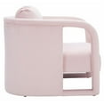 thumbnail image 4 of SAFAVIEH Fifer Modern Style Accent Chair, Light Pink, 4 of 10