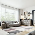 thumbnail image 3 of LGHM 3 Piece Bedroom Dresser Set, 10 Drawer Dresser and 2 Drawers Nightstand set of 2, Gray Wash, 3 of 9
