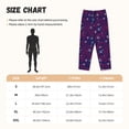 thumbnail image 2 of Salouo Dandelions Flowers With Dragonflies Print Women's Pajama Pants Casual Loose Sweatpants PJs Flowy Pants Drawstring Palazzo for Women Wide Leg Pants Lounge Pajama -Medium, 2 of 8
