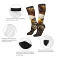 thumbnail image 3 of Balery Vintage Pattern Bald Eagle Printed Novelty Socks Men's Women's Crew Socks Sports Socks Knee High Socks Cotton Socks Quirky and Cool Socks, 3 of 9