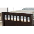 thumbnail image 4 of Hillsdale Furniture Schoolhouse 4.0 Charlie Captain's Twin Bed, 2 Storage Units, Brown, 4 of 6